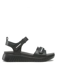 Lasocki Sandały ARC-4879-05 Czarny. Czarne sandały damskie Lasocki, bez wzorów, ze skóry, bez obcasa, na płaskiej podeszwie. Za 179.99 zł.