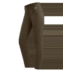 Damskie spodnie konkursowe o pełnej przyczepności ELT Comfort Ride Glam. Brązowe spodnie materiałowe damskie ELT, bez wzorów, z elastanu, klasyczne, z podwyższonym stanem. Za 338.50 zł.