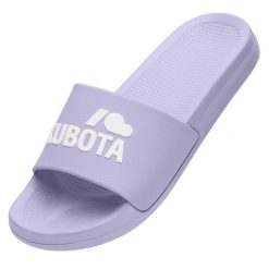 Kubota Klapki Basenowe Basic. Fioletowe klapki damskie Kubota, bez wzorów, bez obcasa. Za 99.99 zł.