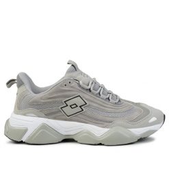 Buty męskie sneakersy sportowe Lotto MILENYO. Szare buty sportowe na co dzień męskie Lotto, z materiału, bez zapięcia, trekkingowe. Za 189.00 zł.