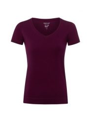 Marie Lund T-shirt Kobiety Bawełna lila, S. T-shirty damskie Marie Lund, s, bez wzorów, z bawełny, bez kołnierzyka. Za 79.95 zł.
