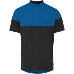 Koszulka rowerowa męska Altissimo Shirt II. Niebieskie t-shirty sportowe męskie Vaude, m, z materiału, bez ramiączek, na fitness i siłownię. Za 315.15 zł.