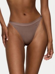 Triumph Stringi Smart Natural 10214484 Brązowy. Brązowe stringi damskie Triumph, bez wzorów. Za 49.99 zł.