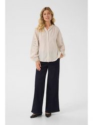 Cream Bluzka w kolorze beżowym rozmiar: 44. Brązowe bluzki damskie Cream, z aplikacjami, bez kołnierzyka, bez ramiączek. Za 152.99 zł.