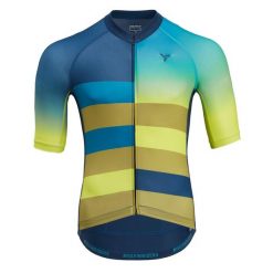 Koszulka rowerowa męska SILVINI Mazzano MD2042. Niebieskie t-shirty sportowe męskie Silvini, na lato, m, z elastanu, bez ramiączek, rowerowe. Za 219.99 zł.