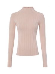 Marie Lund dzianinowa koszulka z długim rękawem Kobiety różowy, L. Czerwone t-shirty damskie Marie Lund, l, bez wzorów, z dzianiny, bez kołnierzyka. Za 199.95 zł.
