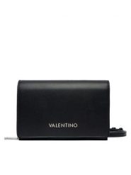 Valentino Torebka Ember VBS9IE17 Czarny. Czarne listonoszki damskie Valentino, bez wzorów, ze skóry, bez dodatków. Za 529.99 zł.