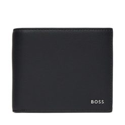 Portfel BOSS. Czarne portfele męskie Boss, bez wzorów. Za 384.99 zł.