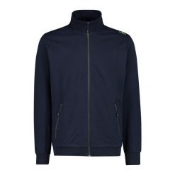 Bluza z pełnym zamkiem błyskawicznym CMP. Niebieskie bluzy z kapturem męskie CMP, xl, z materiału. Za 247.35 zł.