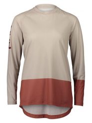 POC Koszulka kolarska "Pure" w kolorze beżowym rozmiar: XL. Brązowe bluzki sportowe damskie POC, xl, bez wzorów, z materiału, bez ramiączek. Za 167.28 zł.
