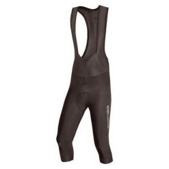 Spodenki rowerowe męskie Endura FS260-Pro Thermo Bibknicker. Czarne szorty męskie ENDURA, bez wzorów, sportowe. Za 548.95 zł.