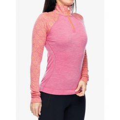 Bluza termoaktywna damska Smartwool Classic Thermal Merino BL 1/4 Zip Boxed. Czerwone bluzy bez kaptura damskie Smartwool, xs. Za 441.12 zł.