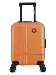 SWISS KOPPER Walizka "Uster" w kolorze pomarańczowym - 32 x 46 x 20 cm rozmiar: onesize. Pomarańczowe walizki SWISS KOPPER, bez wzorów, z materiału. Za 108.99 zł.