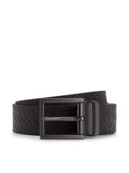 Boss Pasek Męski 50492589 Brązowy. Brązowe paski męskie Boss, bez wzorów, ze skóry. Za 649.99 zł.