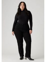 Levi's Dżinsy "724 " - Regular fit - w kolorze czarnym rozmiar: 42/M. Czarne jeansy damskie Levi's, z podwyższonym stanem. Za 208.83 zł.