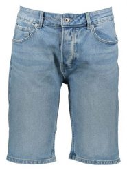 Pepe Jeans Bermudy dżinsowe "Callen" w kolorze błękitnym rozmiar: W33. Niebieskie szorty męskie Pepe Jeans, z aplikacjami, z jeansu, klasyczne. Za 127.65 zł.