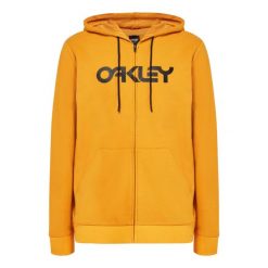 Bluza Sportowa Rozpinana Męska Oakley Teddy Full Zip Hoddie. Czarne bluzy bez kaptura męskie Oakley, bez wzorów, casualowe, bez kołnierzyka, bez ramiączek. Za 203.99 zł.