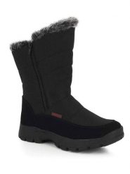 Kimberfeel Kozaki zimowe "Betina" w kolorze czarnym rozmiar: 41. Czarne kozaki damskie Kimberfeel, z materiału, bez obcasa. Za 260.99 zł.