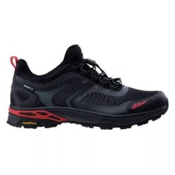 Buty Elbrus Milkar Wp M 92800304561 czarne. Czarne buty trekkingowe męskie z gumy, bez zapięcia. Za 531.29 zł.