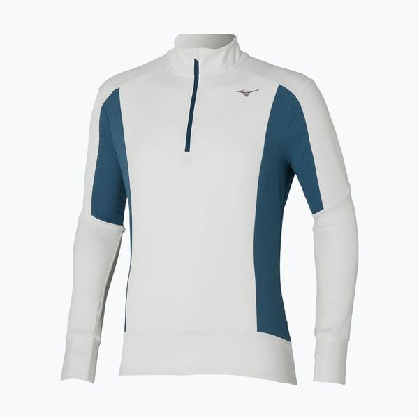 Bluza do biegania męska Mizuno Warmalite Half Zip. Białe bluzy bez kaptura męskie Mizuno, m. Za 309.99 zł.
