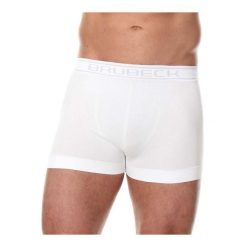 Bokserki męskie bawełniane Brubeck classic COMFORT COTTON. Białe bokserki męskie Brubeck, bez wzorów, z bawełny. Za 41.99 zł.