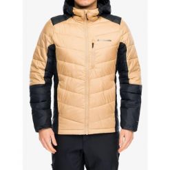 Kurtka Columbia Labyrinth Loop II Hooded Jacket - canoe/black L. Brązowe kurtki męskie Columbia, l, bez wzorów, sportowe, bez kaptura. Za 540.69 zł.