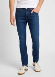 LEE MĘSKIE SPODNIE JEANSOWE LUKE DARK HUNT 112360200 L719007150. Spodnie materiałowe męskie Lee, bez wzorów, z jeansu. Za 229.99 zł.