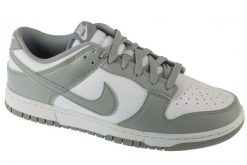 Buty sportowe Sneakersy unisex, Dunk Low Retro. Białe buty sportowe na co dzień damskie Nike, bez wzorów, z materiału, trekkingowe. Za 514.15 zł.