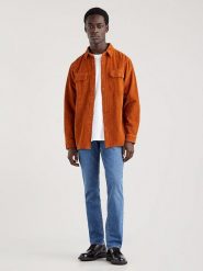 Levi's Dżinsy "512" - Slim fit - w kolorze niebieskim rozmiar: W29/L34. Niebieskie jeansy męskie Levi's. Za 191.45 zł.