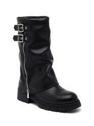 Sixth Sens Kozaki w kolorze czarnym rozmiar: 39. Czarne kozaki damskie Sixth Sens, bez obcasa. Za 187.52 zł.