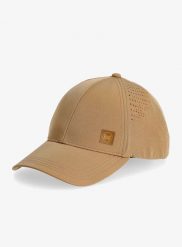 Czapka z daszkiem Buff Summit Cap. Brązowe czapki męskie Buff, bez wzorów, z elastanu, wakacyjne. Za 130.99 zł.