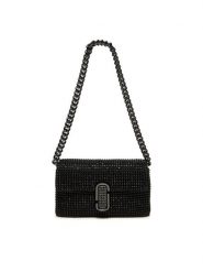 Marc Jacobs Torebka The Rhinestone J Marc Mini Shoulder Bag H912M06RE22 Czarny. Czarne torebki klasyczne damskie MARC JACOBS, bez wzorów, z tworzywa sztucznego, wizytowe, bez kołnierzyka, bez ramiączek. Za 2,179.00 zł.