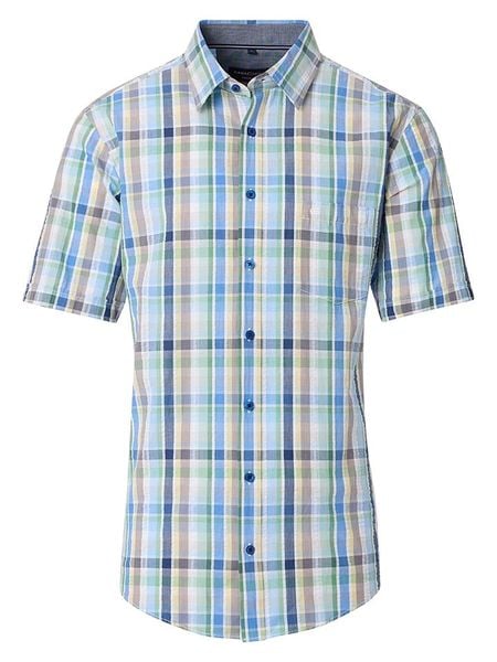 CASAMODA Koszula - Casual fit - w kolorze błękitnym rozmiar: XXL. Niebieskie koszule męskie CASAMODA, xxl, bez wzorów, z bawełny, bez kołnierzyka, bez ramiączek. Za 83.03 zł.