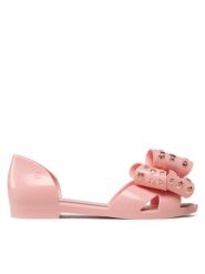 Melissa Sandały Seduction VI Ad 33634 Różowy. Czerwone sandały damskie Melissa, bez wzorów, z tworzywa sztucznego, bez obcasa, na płaskiej podeszwie. Za 319.99 zł.