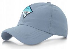 Lekka Czapka z Daszkiem z Szybkoschnącej Bawełny - Pako Jeans - Niebieska. Niebieskie czapki męskie Pako Jeans, bez wzorów, z bawełny, sportowe. Za 55.00 zł.