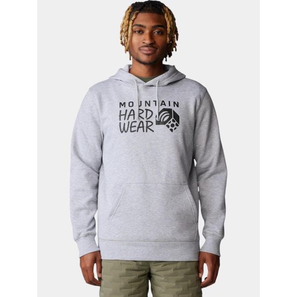 Bluza męska z kapturem Mountain Hardwear MHW Logo PO. Szare bluzy z kapturem męskie MOUNTAIN HARDWEAR, m, z bawełny. Za 379.00 zł.