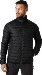 Kurtka narciarska Helly Hansen Banff Insulato. Czarne kurtki męskie Helly Hansen, m, bez wzorów, z poliesteru, bez kaptura. Za 766.50 zł.