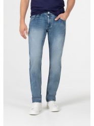 Timezone Dżinsy "EduardoTZ" - Slim fit - w kolorze niebieskim rozmiar: W34/L34. Niebieskie jeansy męskie Timezone. Za 184.02 zł.