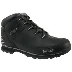 Buty Timberland Euro Sprint Hiker M A17JR czarne. Czarne buty trekkingowe męskie bez zapięcia, do biegania. Za 1,003.81 zł.