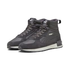 Buty Sportowe Męskie Puma Graviton Mid. Szare buty sportowe na co dzień męskie Puma, z gumy, bez zapięcia. Za 333.00 zł.