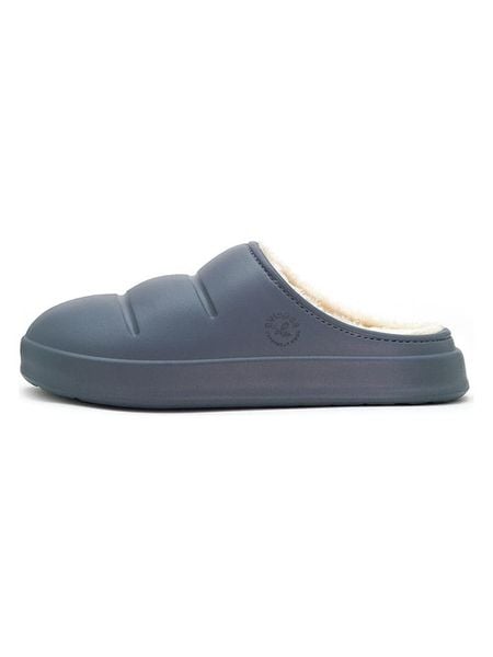 Avispas Klapki "Simson" w kolorze granatowym rozmiar: 38. Niebieskie klapki damskie Avispas, bez wzorów, z materiału, bez obcasa. Za 104.99 zł.