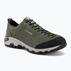 Buty trekkingowe Kimberfeel Folin 2. Zielone buty trekkingowe męskie Kimberfeel, bez zapięcia, trekkingowe. Za 409.99 zł.