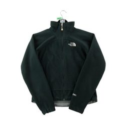 Second life - Damska kurtka polarowa WindWall - Stan bardzo dobry. Czarne kurtki damskie The North Face, uniwersalny, bez wzorów, z materiału, bez kaptura. Za 207.36 zł.