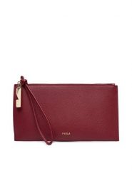 Furla Torebka Iride M WE00890 ARE000 CN CGQ00 Bordowy. Czerwone torebki klasyczne damskie Furla, bez wzorów, ze skóry, bez dodatków. Za 519.99 zł.