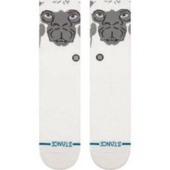 Skarpety Stance Tauntaun Białe. Białe skarpetki męskie Stance, bez wzorów. Za 101.48 zł.