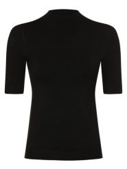 Comma koszulka z dzianiny Kobiety czarny, 34. Czarne t-shirty damskie Comma, bez wzorów, z dzianiny, bez kołnierzyka. Za 299.95 zł.
