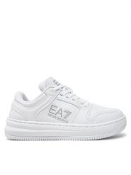 EA7 Emporio Armani Sneakersy 7Y000011 AF11988 MZ024 Biały. Białe buty sportowe chłopięce EA7 Emporio Armani, bez wzorów, ze skóry, bez zapięcia. Za 479.99 zł.
