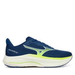 Buty do biegania Mizuno. Niebieskie obuwie do biegania damskie Mizuno, mizuno wave. Za 689.99 zł.