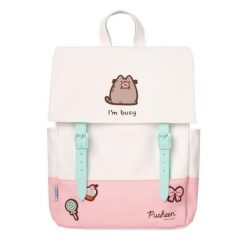 Plecak Erik Pusheen. Plecaki damskie GRUPO ERIK, bez wzorów, z materiału, biznesowe. Za 249.50 zł.