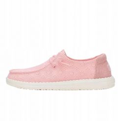 HEYDUDE Damskie Mokasyny Wendy Eyelet Lace. Czerwone mokasyny damskie Hey dude, z materiału. Za 199.00 zł.